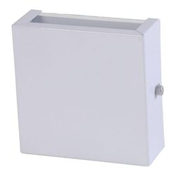 Arandela 2 Fachos Slim Luminária Externa Interna Parede Alumínio Branco - Rei da Iluminação é boa?