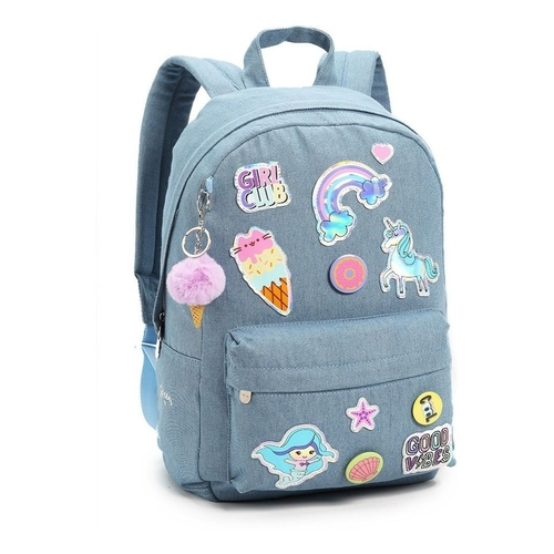 Mochila jeans infantil Clearance