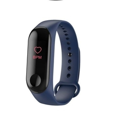 Relógio Inteligente Smartband M3 Azul Menor preço em Relógio Inteligente Smartband M3 Azul