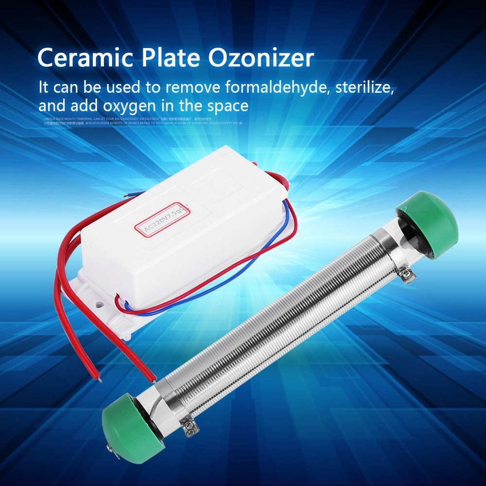 Ac 220v 7 5 G Ozone Generator Tubo De Ozônio Para Home Purificador Ac 220v 7 5 G Ozone Generator Tubo De