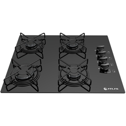 Cooktop Atlas Agile 4 Bocas Mesa em Vidro Temperado, Acendimento Superautomático, Preto Menor preço em Cooktop Atlas Agile 4 Bocas Mesa em Vidro Temperado, Acendimento Superautomático, Preto