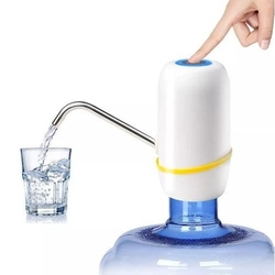 Bomba Para Galão De Água Elétrica Recarregável Para Galão - Branco Menor preço em Bomba Para Galão De Água Elétrica Recarregável Para Galão - Branco