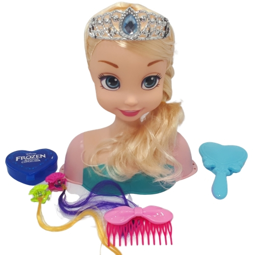 Boneca Para Maquiar Elsa Frozen Musical Com Maquiagem