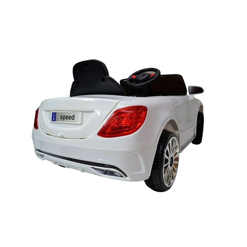 Mini Carro Elétrico Infantil com Controle Remoto - BW007BR - Importway -  Branco