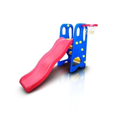 Playground Infantil 2x1 Escorregador e Cesta BW053 Importway Menor preço em Playground Infantil 2x1 Escorregador e Cesta BW053 Importway