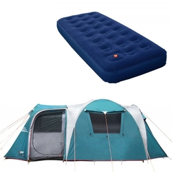 Barraca Camping Nautika Arizona GT 9/10 Pessoas + Colchão Solteiro Inflável Zenite Menor preço em Barraca Camping Nautika Arizona GT 9/10 Pessoas + Colchão Solteiro Inflável Zenite