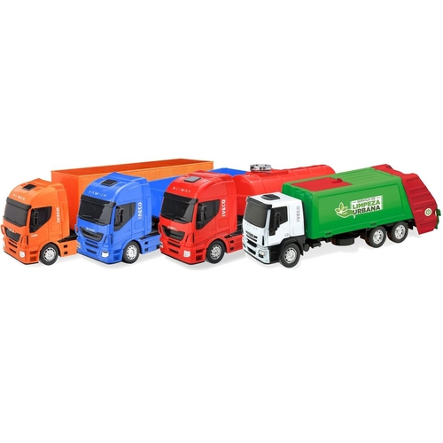 SUPER KIT 8 BRINQUEDOS IVECO - USUAL BRINQUEDOS - Toyslandia