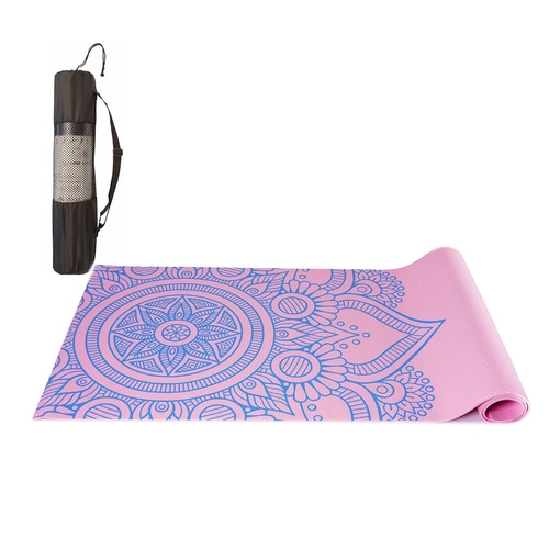 Qual o preço do(a)Tapete Yoga Mat Pilates PVC Com Estampa e Bolsa Transporte Tapete Yoga Mat Pilates PVC Com Estampa e Bolsa Transporte