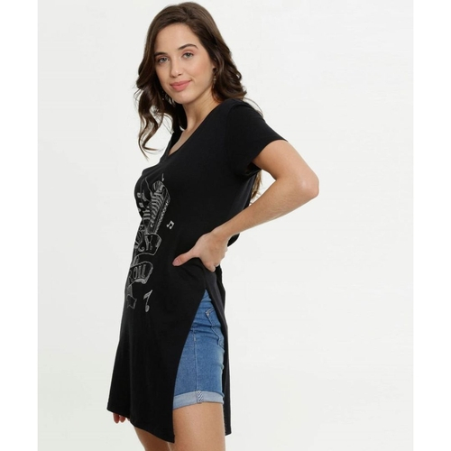 Blusa alongada feminina marisa Clearance