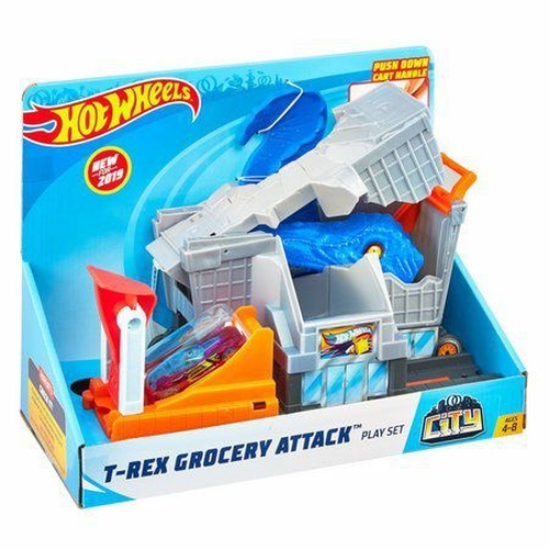 Missão de resgate T-Rex!, Hot Wheels City