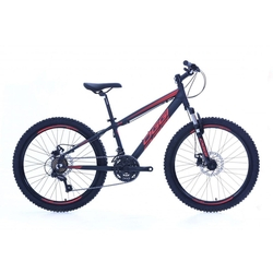 Bicicleta Mtb Oggi Hacker Sport Aro 24 Preto E Vermelho Menor preço em Bicicleta Mtb Oggi Hacker Sport Aro 24 Preto E Vermelho