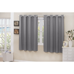 Cortina Corta Luz 100% Blackout Para Sala Ou Quarto 2,80m x 1,60 De Varão Simples Cinza - 2,80m x 1,60m - Cinza Menor preço em Cortina Corta Luz 100% Blackout Para Sala Ou Quarto 2,80m x 1,60 De Varão Simples Cinza - 2,80m x 1,60m - Cinza