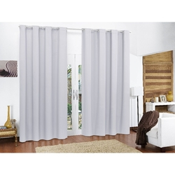 Cortina Blackout Corta Luz de Janela 4,00m x 2,80m para Varão Simples Branco - Branco - 4,00m x 2,80m é boa?