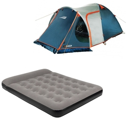 Barraca Camping Iglu Nautika Indy até 4 Pessoas + Colchão Inflável Casal Star Menor preço em Barraca Camping Iglu Nautika Indy até 4 Pessoas + Colchão Inflável Casal Star