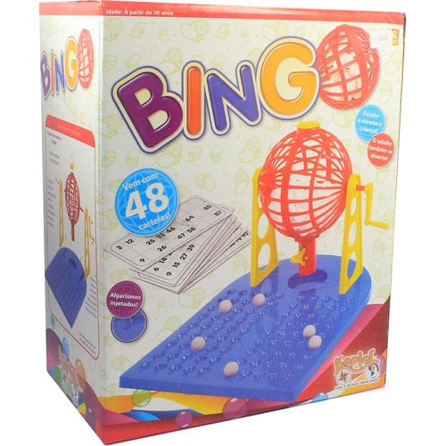 Bingo Jogo De Mesa 48 Cartelas Toia Brinquedos