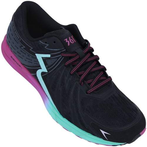 tenis feminino preto corrida