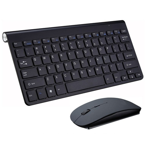 Ultra Thin Set Kit Mini USB 2.4GHz PC Laptop Wireless Keyboard Mouse Combo