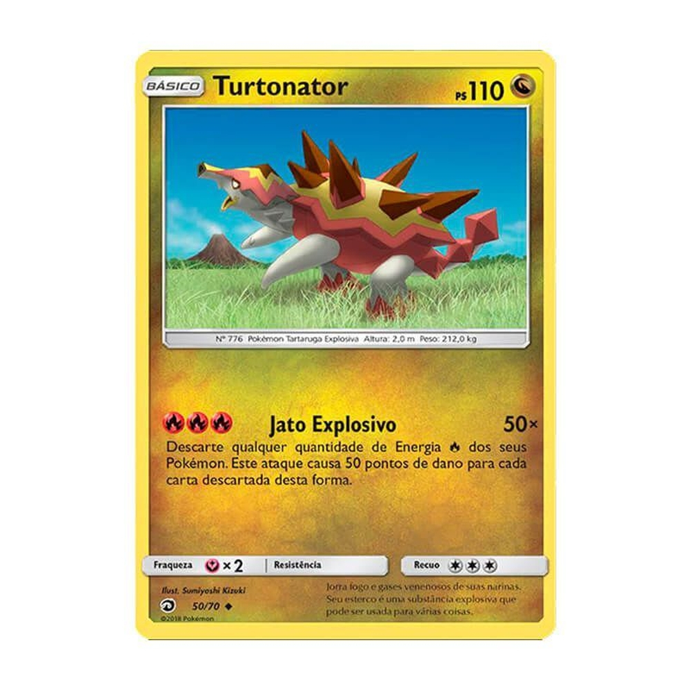 Pokémon TCG: Turtonator (50/70) - SM7.5 Dragões Soberanos em