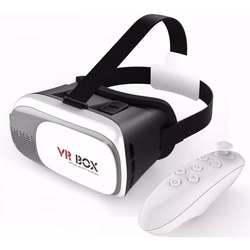 Óculos VR BOX 2.0 Realidade Virtual 3d Android + Controle (Estação do Som) Menor preço em Óculos VR BOX 2.0 Realidade Virtual 3d Android + Controle (Estação do Som)