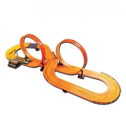 Pista Hot Wheels Track Set Deluxe 632cm com 2 Carrinhos + 2 Controles Indicado para +5 Anos Multikids - BR083 Menor preço em Pista Hot Wheels Track Set Deluxe 632cm com 2 Carrinhos + 2 Controles Indicado para +5 Anos Multikids - BR083