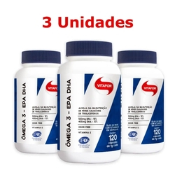 3x Omega 3 EPA DHA (120 Caps) - Vitafor Menor preço em 3x Omega 3 EPA DHA (120 Caps) - Vitafor