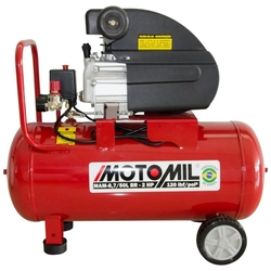 Menor preço em Motocompressor de Ar 8,7 pés³/min 2,0HP 50 Litros 220V - MOTOMIL