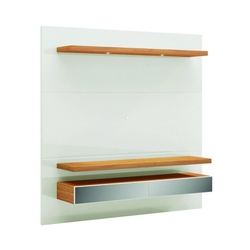 Menor preço em Painel 180Cm C/Led Off White/Freijo/Espelho TB107E Dalla Costa