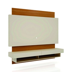 Painel 180Cm C/02 Gavetas Off White/Freijo TB115 Dalla Costa Menor preço em Painel 180Cm C/02 Gavetas Off White/Freijo TB115 Dalla Costa
