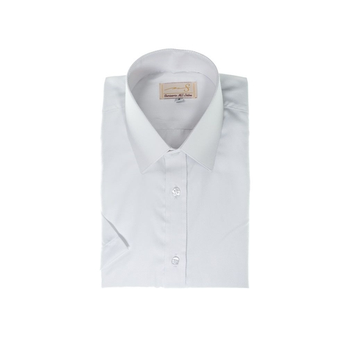 camisa social gola curta