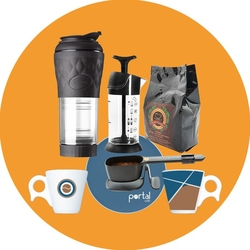 Kit Pressca Completo Cafeteira Portátil, Balança dose Certa, Espumador de Leite 1 Café Gourmet 1 Xícara e Píres Menor preço em Kit Pressca Completo Cafeteira Portátil, Balança dose Certa, Espumador de Leite 1 Café Gourmet 1 Xícara e Píres