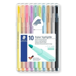 Marca Texto Fino Staedtler Textsurf Estojo 10 Cores 362 Csb10 28836 Menor preço em Marca Texto Fino Staedtler Textsurf Estojo 10 Cores 362 Csb10 28836