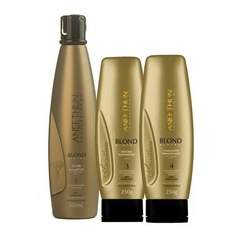 Kit Aneethun Blond System (3 produtos) Menor preço em Kit Aneethun Blond System (3 produtos)