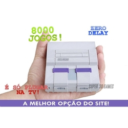 Mini super nintendo 8 mil jogos Menor preço em Mini super nintendo 8 mil jogos