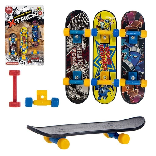 Placa De Dedo Brinquedo Presente De Aniversário Deck Caminhão Menino Skate Festa De Natal