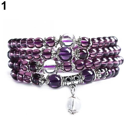 Qual o preço do(a)6mm Pedra De Cristal Budista Ametista 108 Contas De Oração Colar Mala Pulseira 6mm Pedra De Cristal Budista Ametista 108 Contas De Oração Colar Mala Pulseira