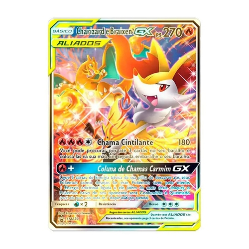 Pokémon TCG: Reshiram e Charizard GX (20/214) - SM10 Elos Inquebráveis -  Pokémon Company - Jogos de Cartas - Magazine Luiza