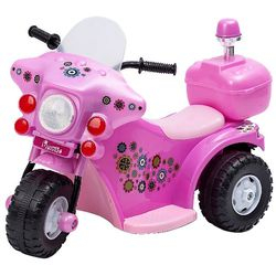 Mini Moto Elétrica Infantil XT3 2 Marchas 6V - Rosa