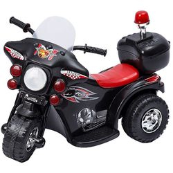 Mini Moto Elétrica Infantil Branca Triciclo Para Crianças Policia em  Promoção na Americanas