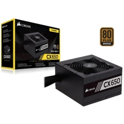 Fonte ATX 650W reais Corsair CX650 80 plus bronze Menor preço em Fonte ATX 650W reais Corsair CX650 80 plus bronze