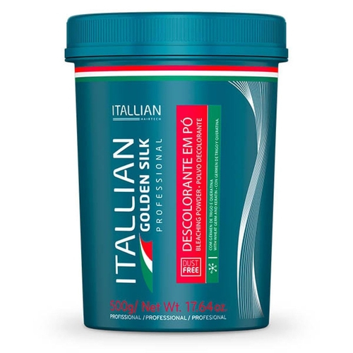 Qual o preço do(a)Pó Descolorante Itallian Color Golden Silk Dust Free Azul 500g Pó Descolorante Itallian Color Golden Silk Dust Free Azul 500g