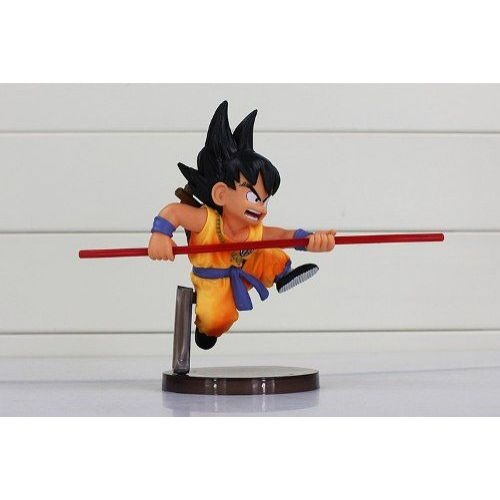 Boneco Goku Criança Infância Dragão Ball Z Bastão - 15cm no Shoptime