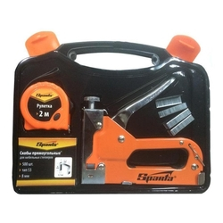 Kit Grampeador Tapeceiro 500 Grampos Trena 2m Com Maleta Menor preço em Kit Grampeador Tapeceiro 500 Grampos Trena 2m Com Maleta