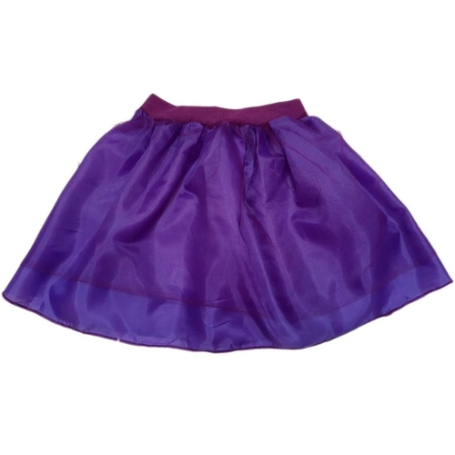 saia de tule roxa infantil