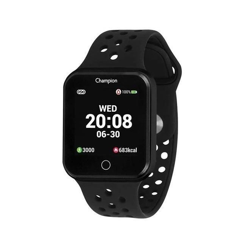 Relógio smartwatch champion bluetooth 4.0 preto ch50006p Clearance