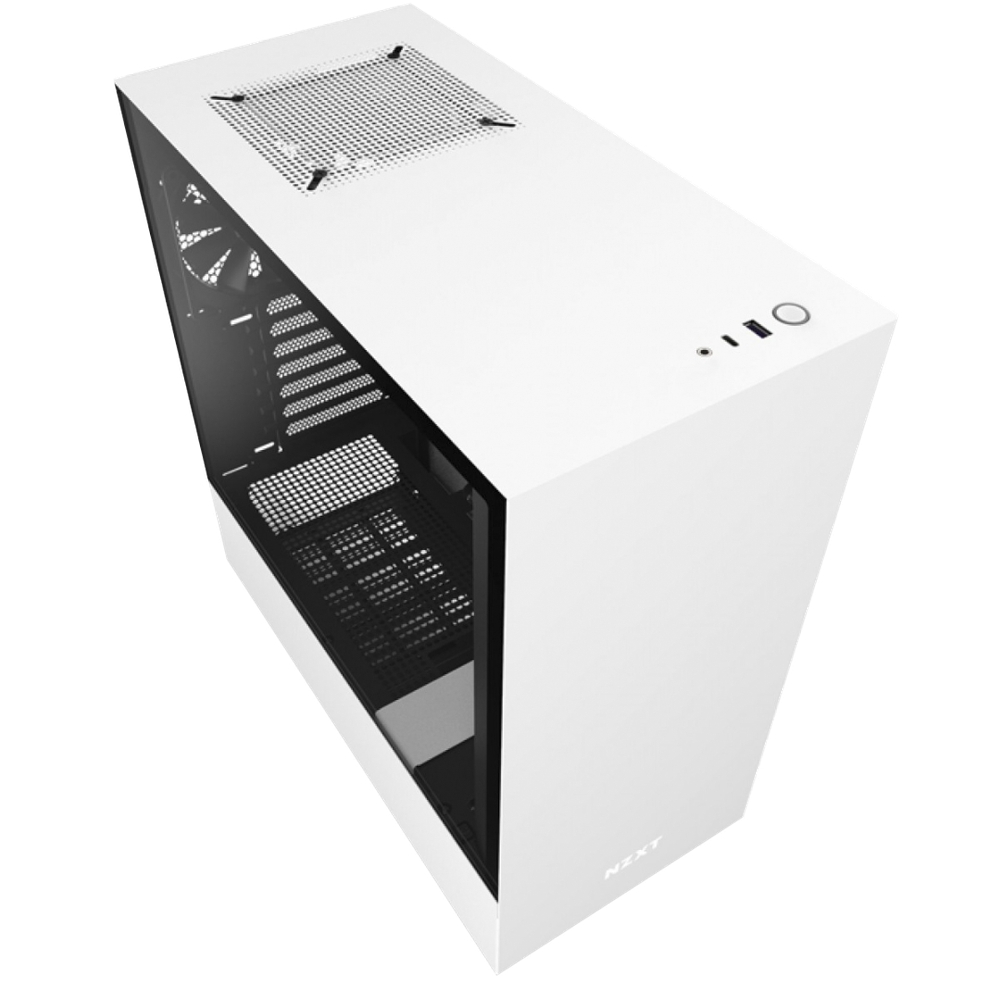 Gabinete Gamer NZXT H510 White 2 Fans CA-H510B-W1 | Submarino