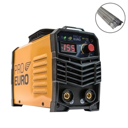 Máquina de solda inversora 155amp - 127v - pró euro + 250g eletrodo 6013 2,5mm Menor preço em Máquina de solda inversora 155amp - 127v - pró euro + 250g eletrodo 6013 2,5mm