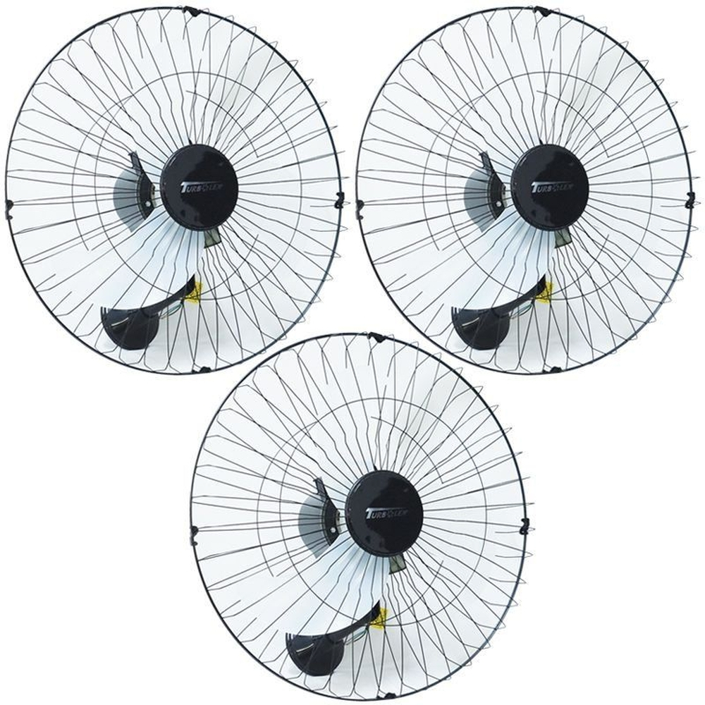 Ventilador Parede 50cm Industrial Turbo Turbão 6 Pás Grade 40 Fios GA  Vitalex Preto no Shoptime