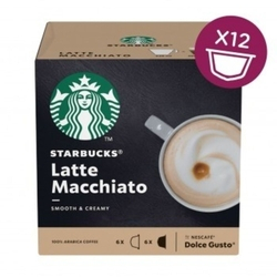 Starbucks Latte Macchiato by NESCAFÉ Dolce Gusto - 12 Cápsulas Menor preço em Starbucks Latte Macchiato by NESCAFÉ Dolce Gusto - 12 Cápsulas