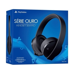 Headset Gamer Sony Série Ouro 7.1 sem fio - PS4 e PS4 VR Menor preço em Headset Gamer Sony Série Ouro 7.1 sem fio - PS4 e PS4 VR