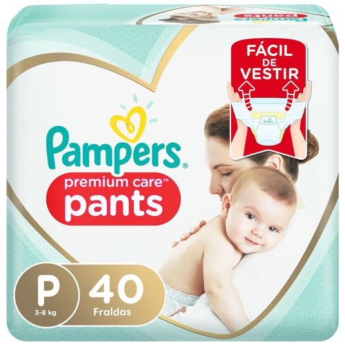 Fralda Pampers Pants Premium Care P 40 Unidades Em Promoção | Ofertas ...